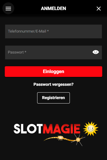 SlotMagie Login